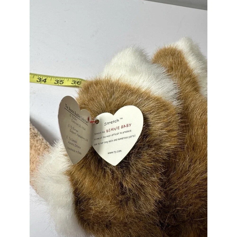 Ty Beanie Baby Stretch, the Ostrich PRISTINE CLEAN w/Mint Tags!